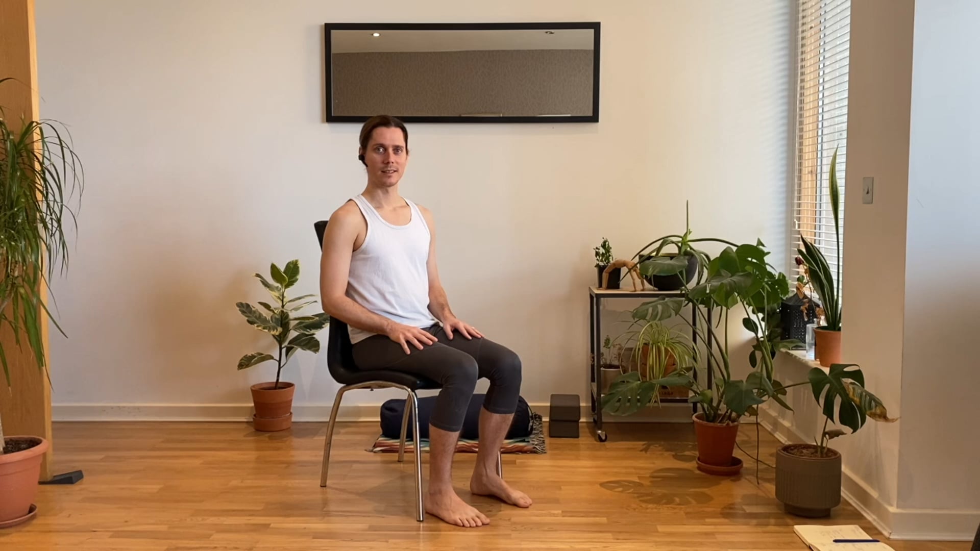 Chair Yoga – 30 mins