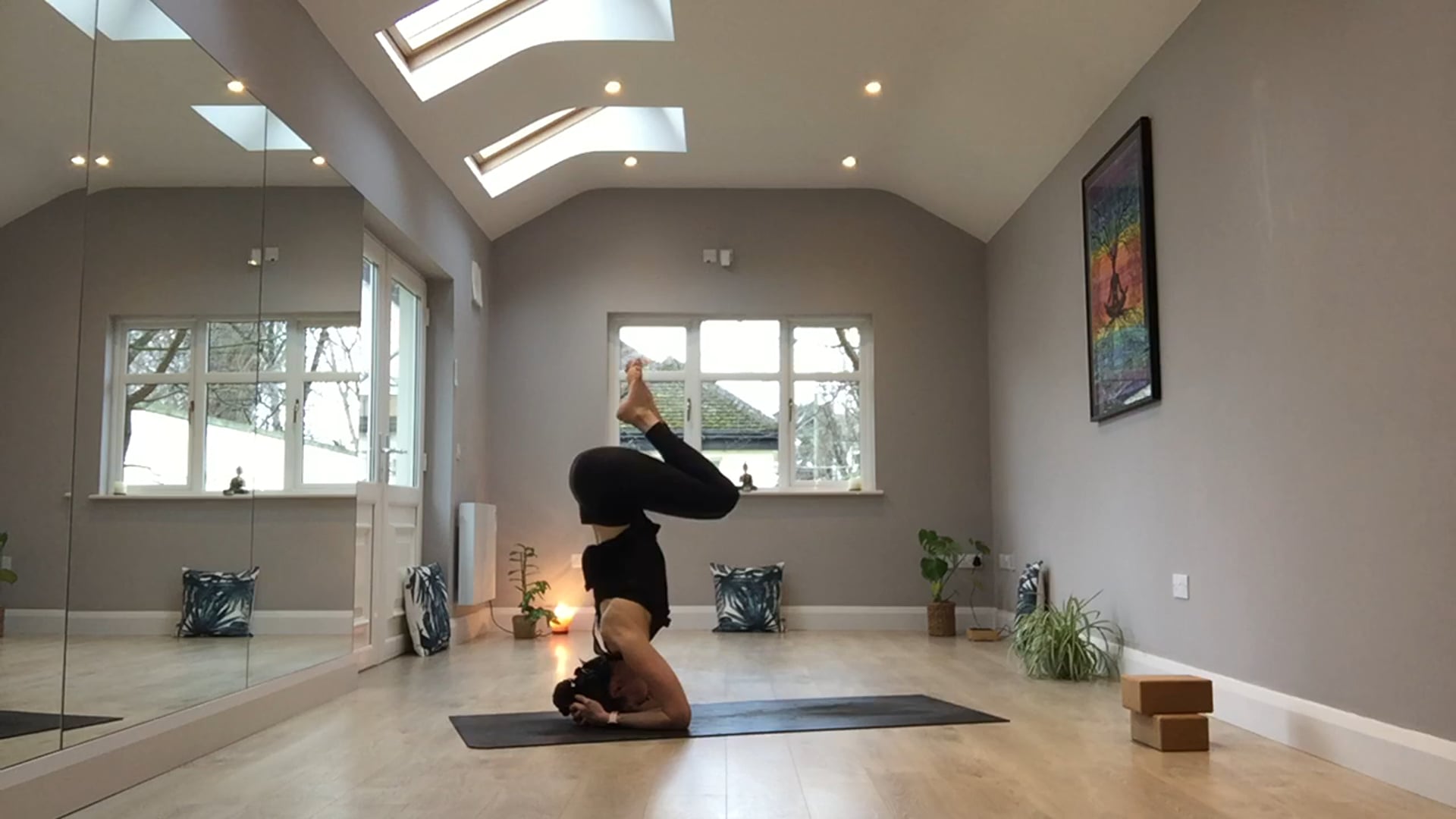 Learn To Headstand – 20 mins