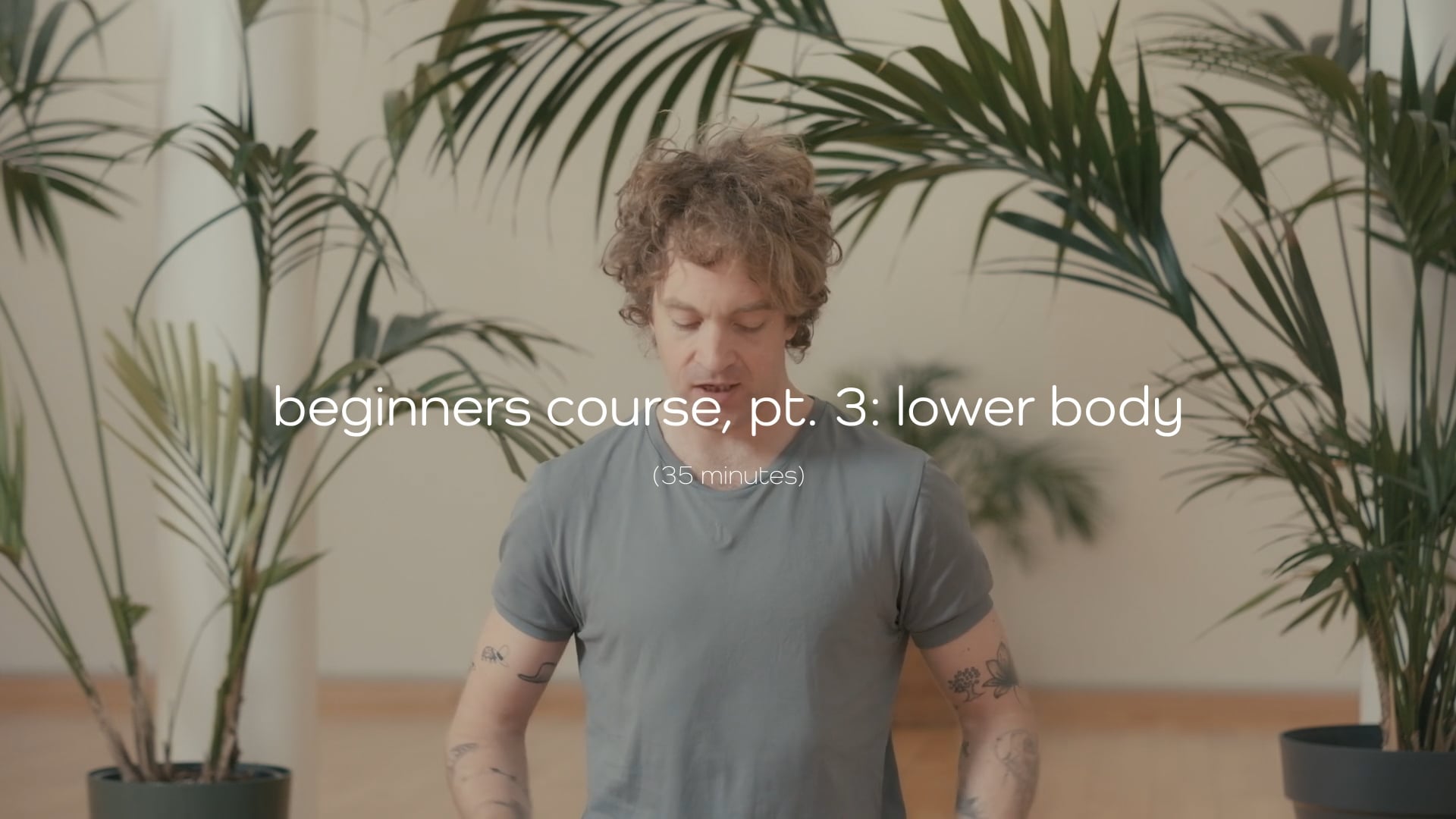 Beginners Course – Part 3: Lower Body – 35 mins