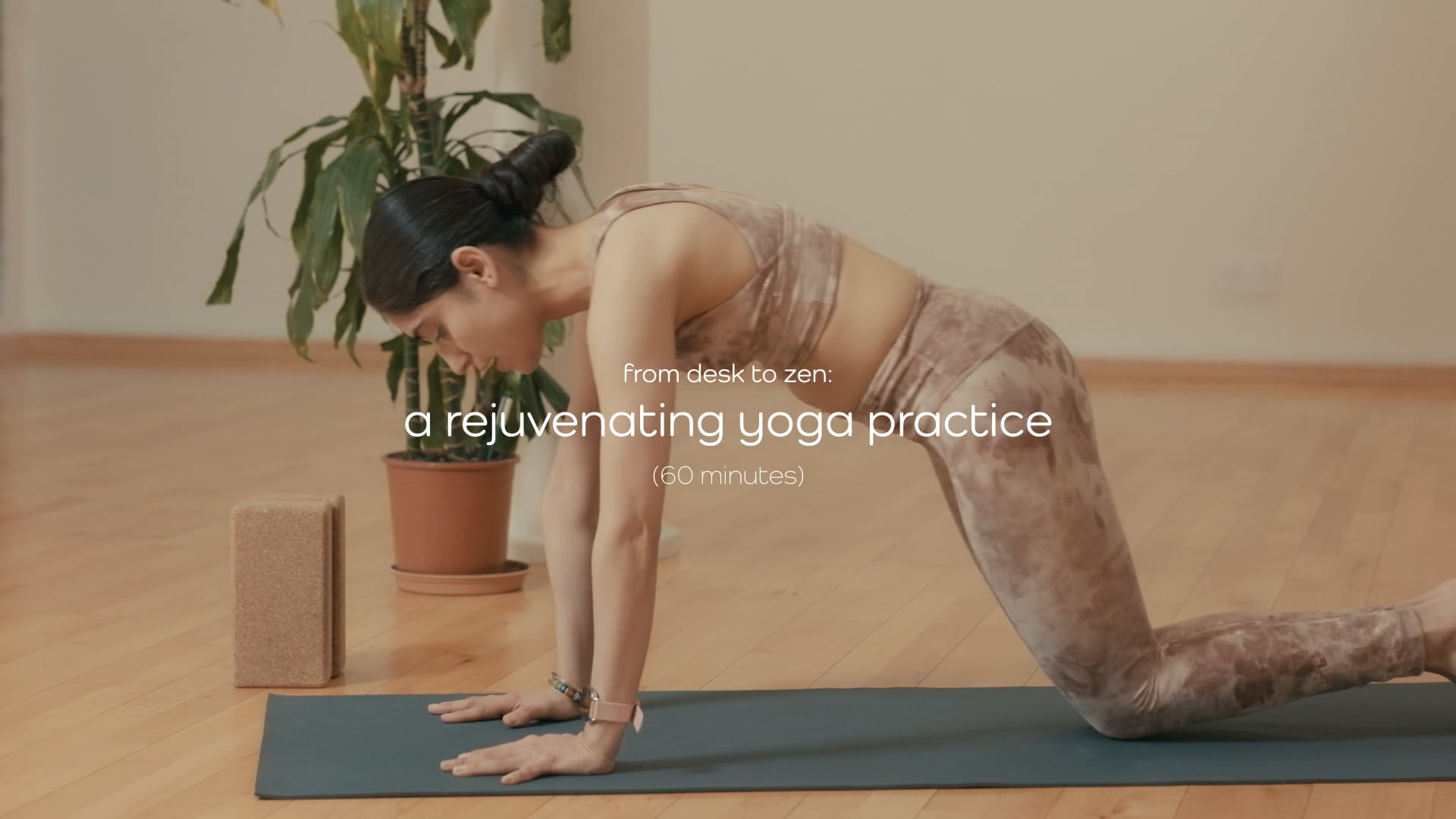 From Desk to Zen: A Rejuvenating Yoga Practice – 60 mins