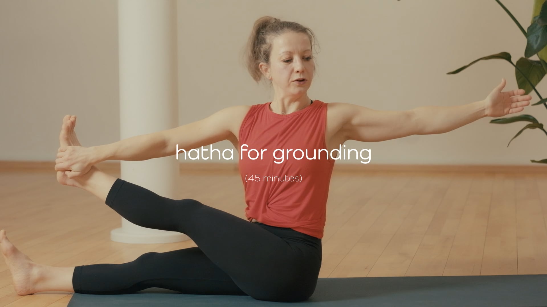 Hatha Yoga for Grounding – 45 mins