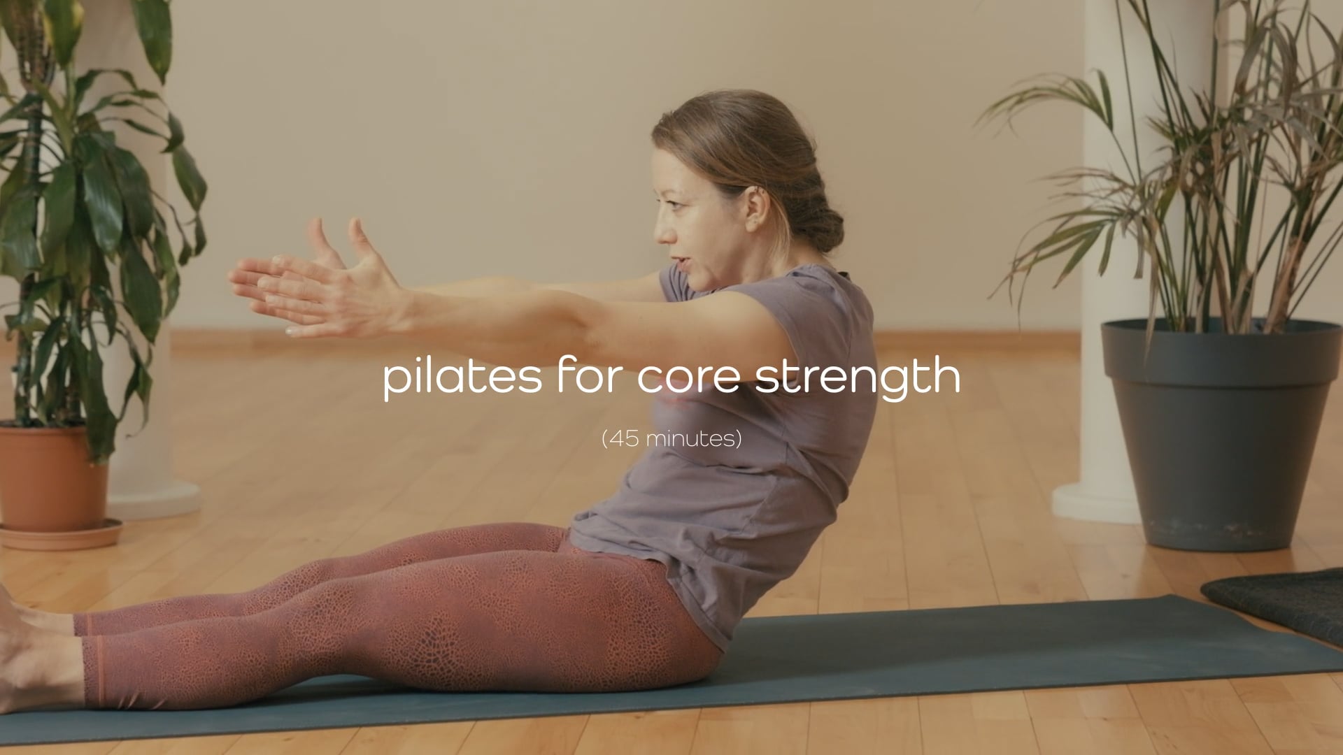 Pilates for Core Strength – 45 mins