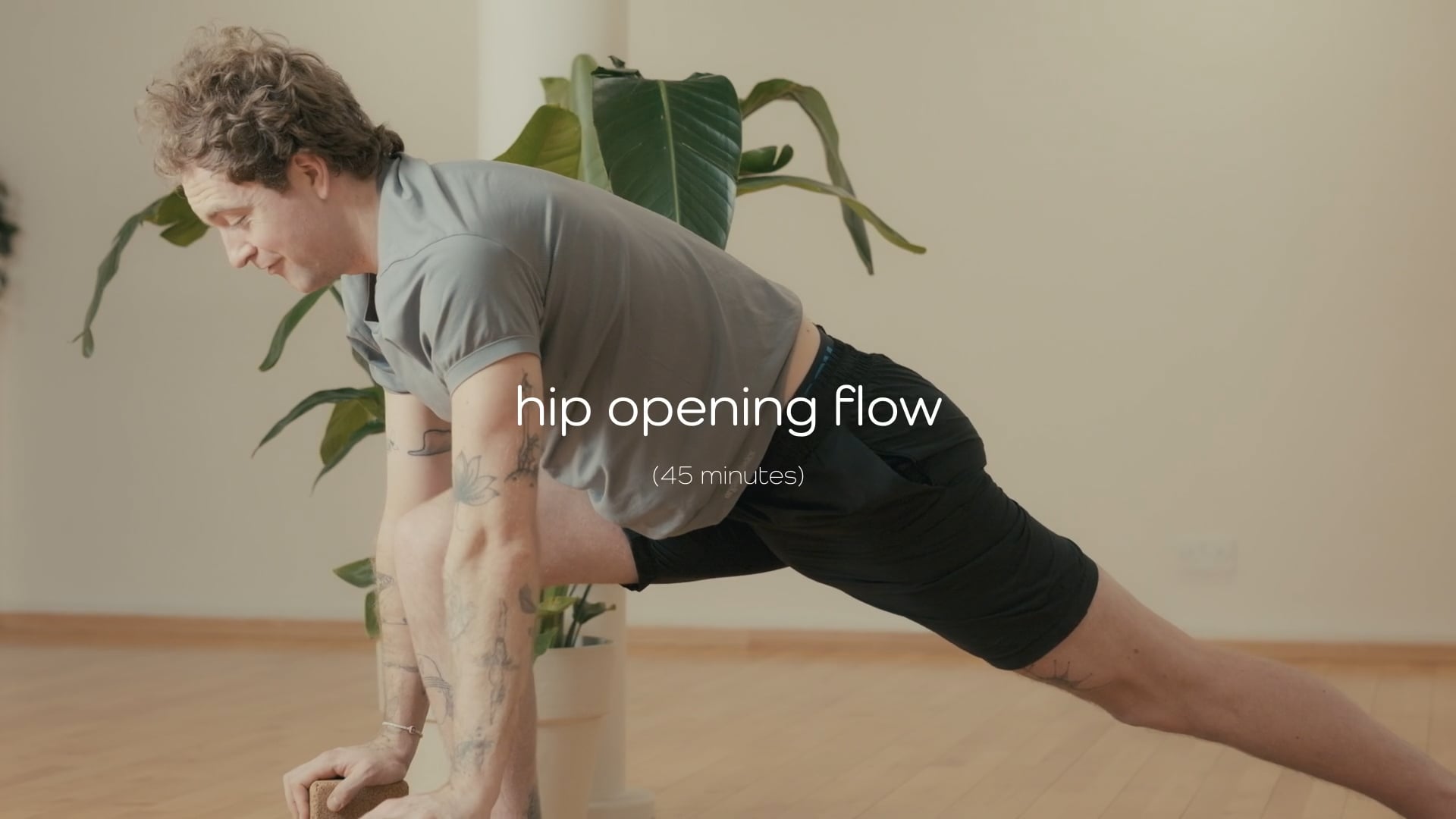 Hip Opening Flow | Limbo Plank – 45 mins