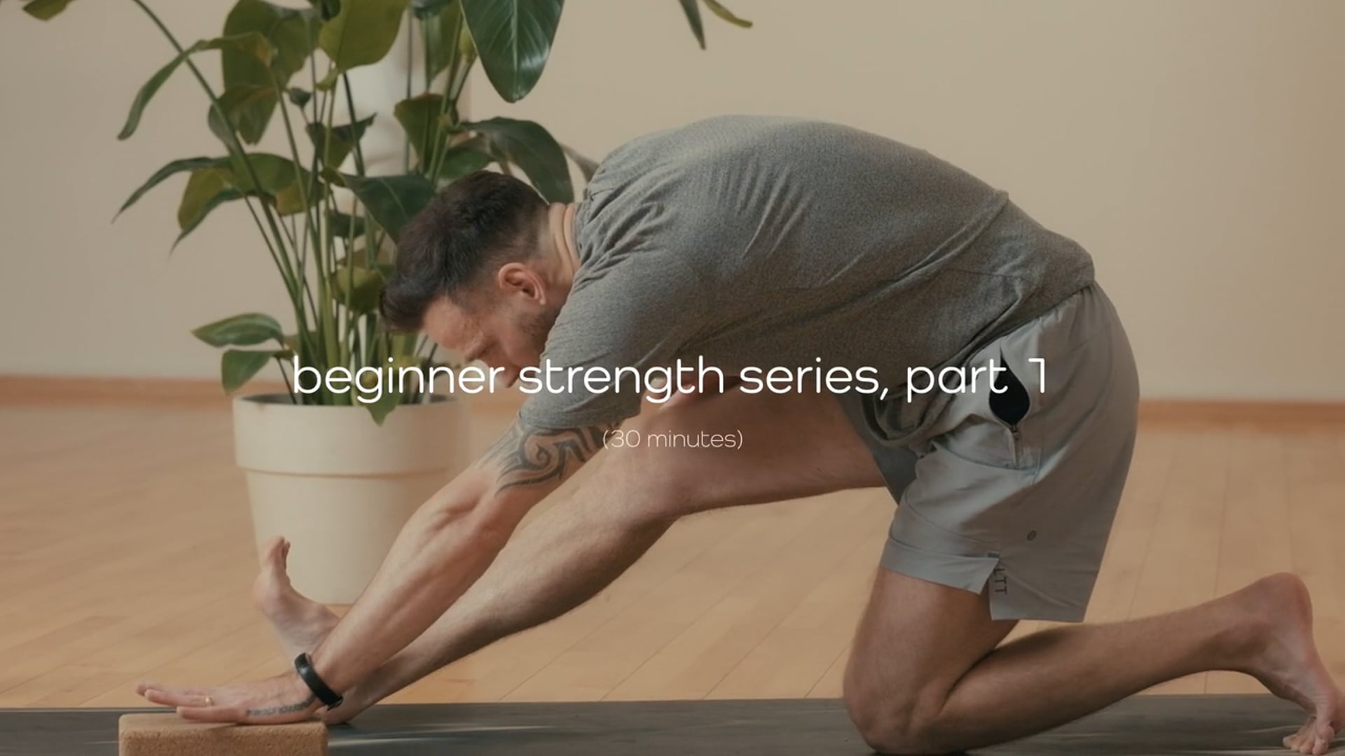 Yoga: Beginner Strength Series | Part 1 – 30 mins