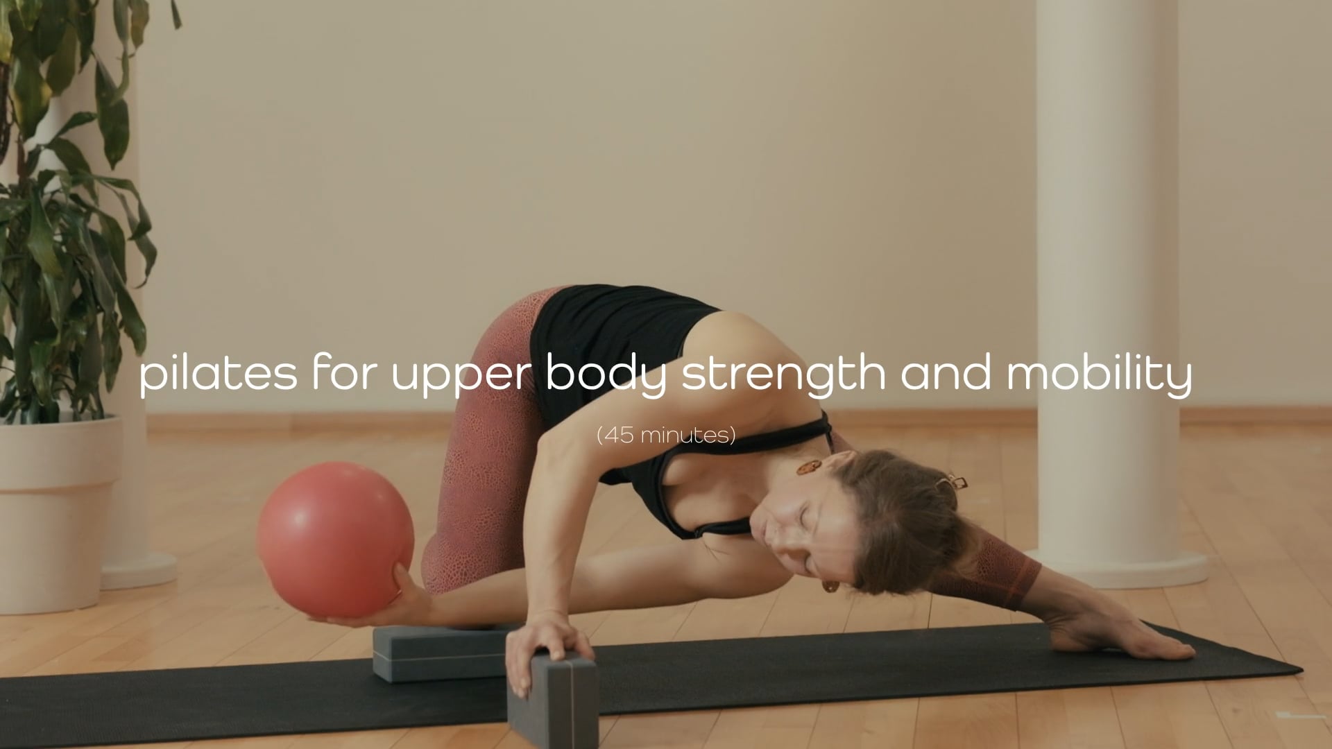 Pilates: upper body strength and mobility – 45mins