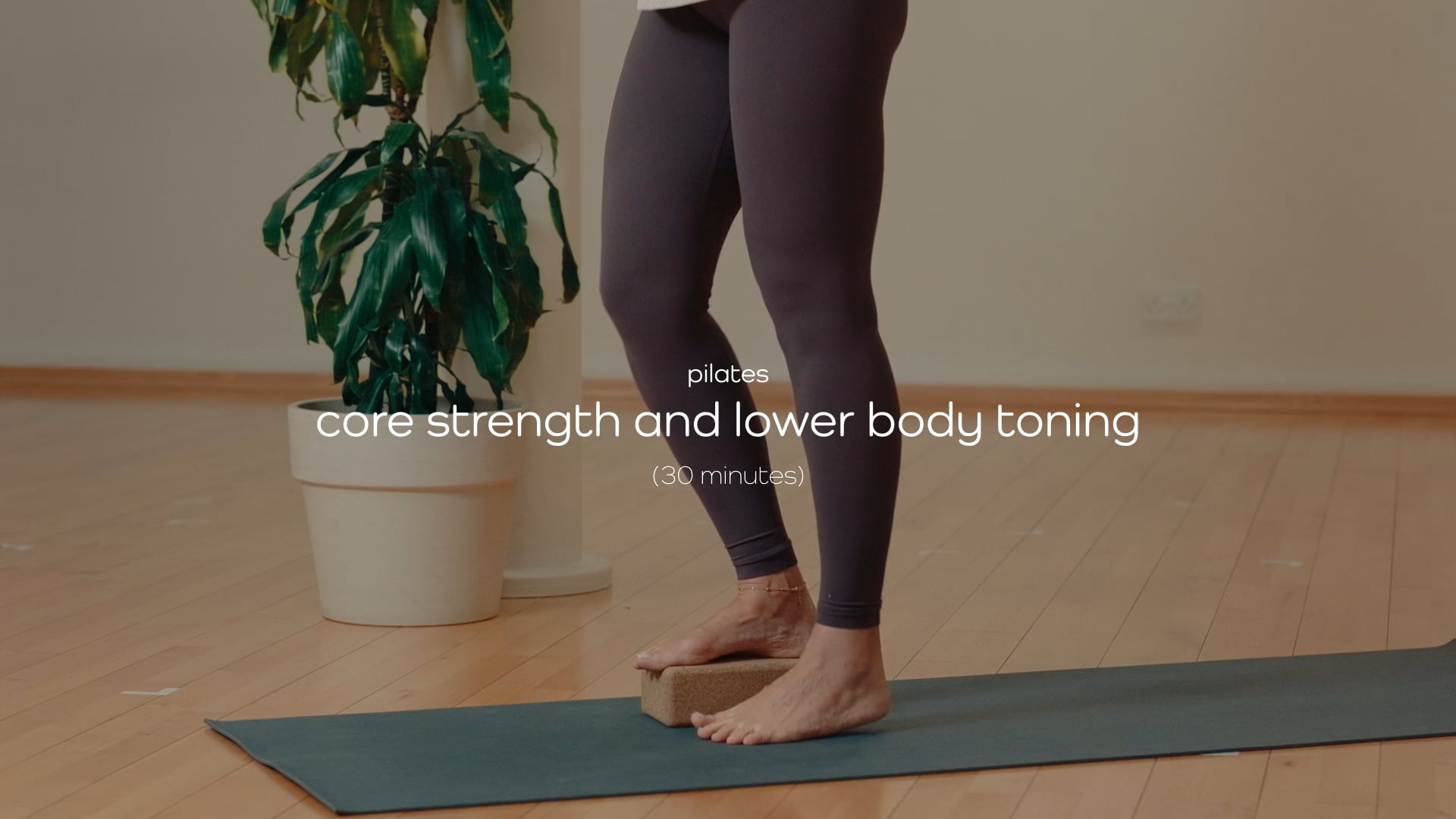 Core Strength & Lower Body Toning | Pilates – 30 mins
